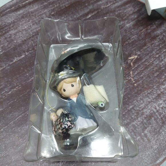 Hallmark Keepsake Precious Moments Disney Mary Poppins Christmas Tree Ornament - Picture 2 of 6